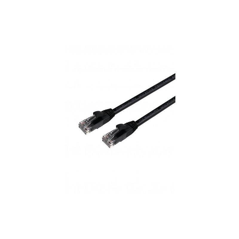 Ultraflex Patchkabel Kat6  Utp, 10m, Sort, Lszh