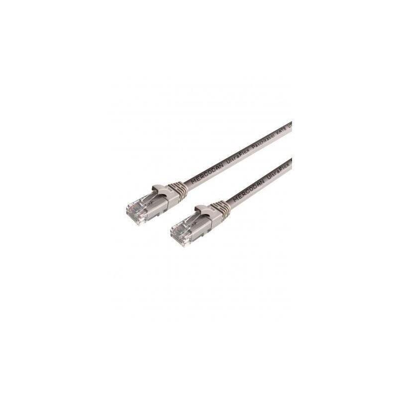 Ultraflex Patchkabel Kat6  Utp, 5,0m, Gr, Lszh