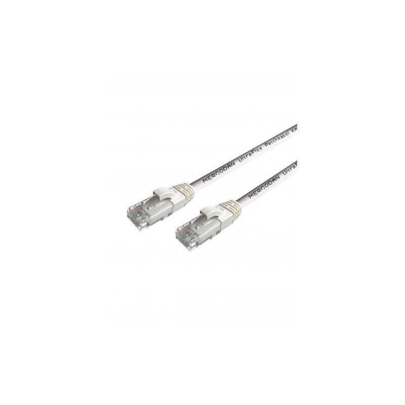 Ultraflex Patchkabel Kat6  Utp, 5,0m, Hvid, Lszh