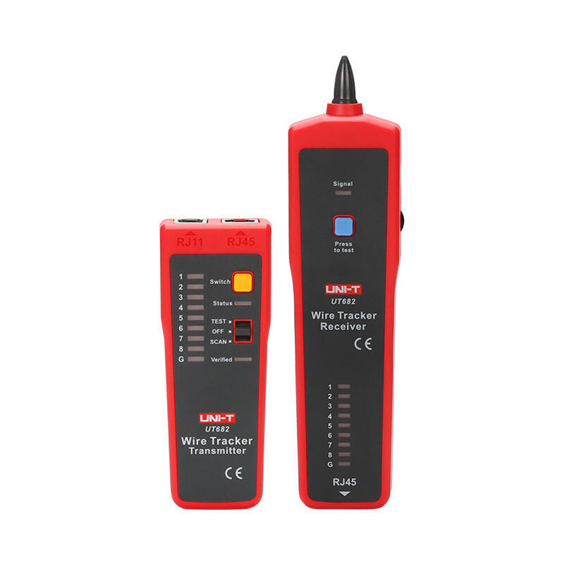 Uni-T Ut682 Network And Telephone Cable Tester, Rj11 And Rj45