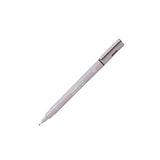 Uniball Marcador Permanente Calibrado Pinbr-200(S) Punta Pincel Gris Claro 12 Ud