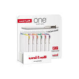 Uniball One Gel Pen 0,38mm Expositor 36 C/Surtidos