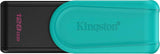 Kingston Datatraveler Exodia S Unidad Flash Usb - 128Gb - Usb 3.2 Gen 1 - Usb Type A - Negro/Turquesa