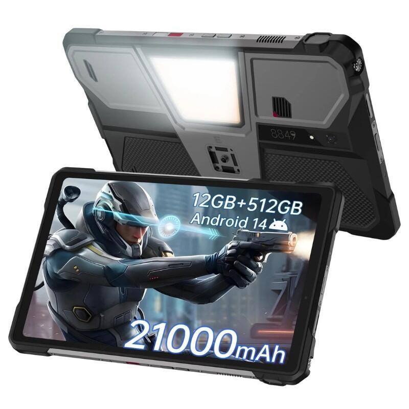 Unihertz 8849 Tank Pad E 10,95 12gb/512gb 4g Rugged Con Proyector