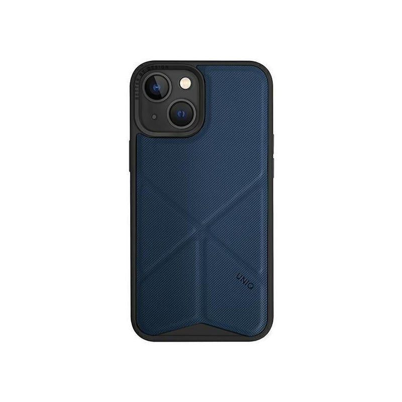 Uniq Transforma Case Iphone 14 15 13 6.1" Magclick Charging Electric Blue