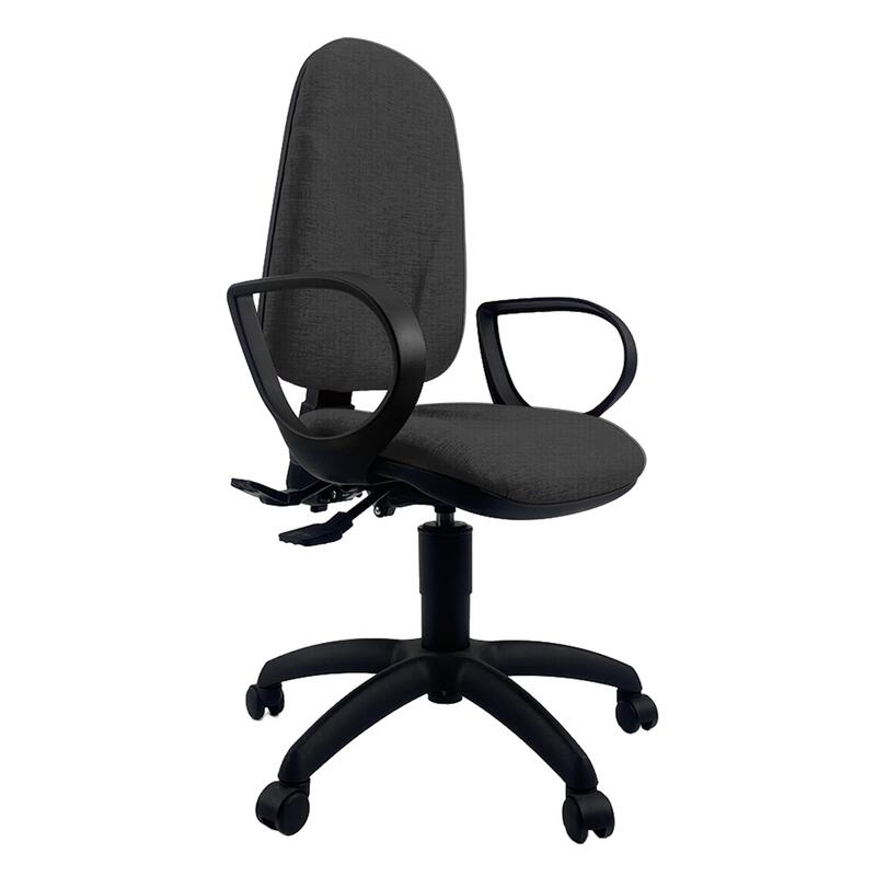 Unisit Silla Administrativa Cp Team Negra Reposabrazos Fijos