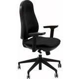 Unisit Silla Administrativa Sincro Ariel Aier Negra ( Reposabrazos No Incluido)