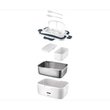 Unold 230.338 Fiambrera Táper Blanco Acero Inoxidable 1,5 L
