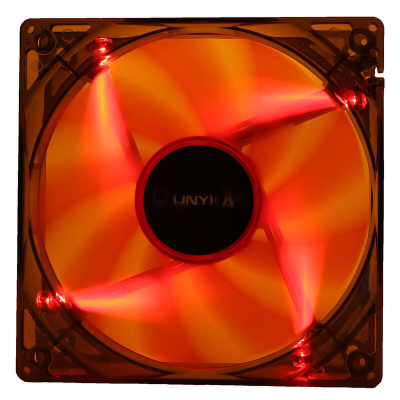Unyka Ventilador Adicional 12x12 Led Rojo 51792