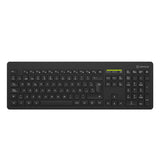 Unykach Combo Mk212 Pro Slim Wireless Kit Teclado + Ratón Inalámbricos Negros