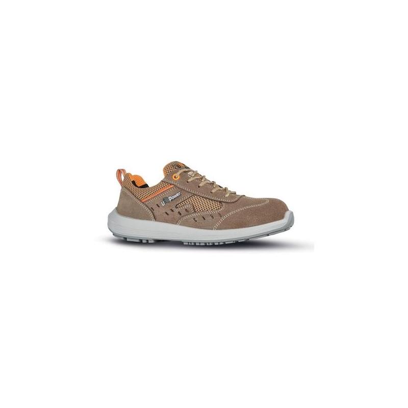 Upower Aria O Calzado De Seguridad Ligeros - Talla 45 - Airnet Gamuza, Airtoe Composite, Antiperforacion,