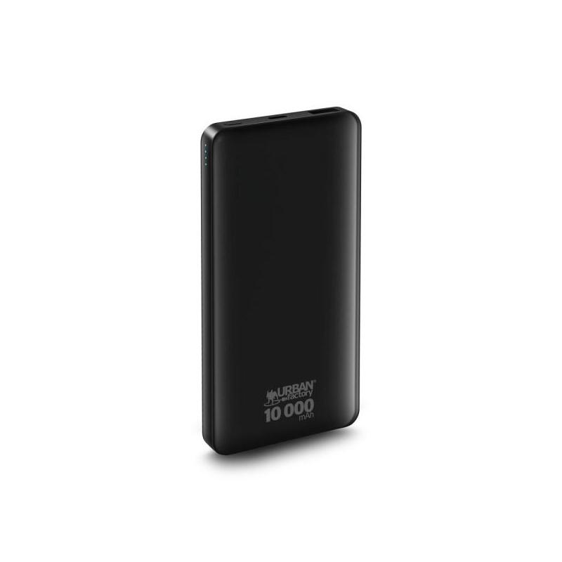 Urban Factory Juicee Max Powerbank 10000mah - Entrada Usb-C - Salida Usb-C Y Usb-A - Negro