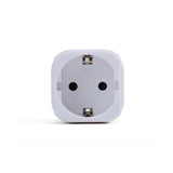 Urban Factory Travelee Adaptador De Viaje Universal - Conexion Entrada Ue - Conexion Salida Eeuu - Blanco