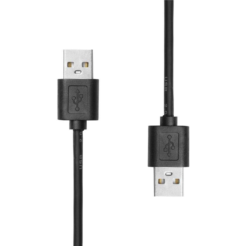 Usb 2.0 Cable A To A M/M  Black 3m