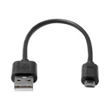 Usb 2.0 Cable A To Micro B  M/M Black 30cm