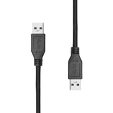 Usb 3.2 Gen1 Cable A To A M/M - Black 0.5m - Warranty: 360m