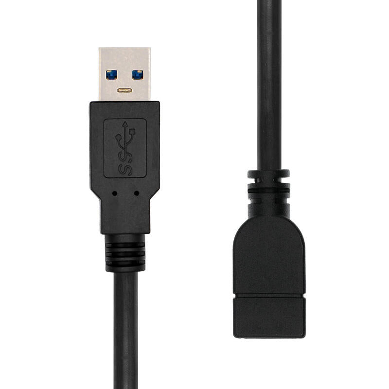 Usb 3.2 Gen1 Extension Cable  Black 1m