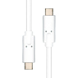 Usb-C 3.2 Cable Generation 1 - White 0.5m - Warranty: 360m
