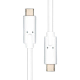 Usb-C 3.2 Cable Generation 2  White 0.5m