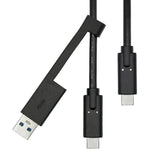 Usb-C 3.2 G2 Cable With Usb-A - Adapter 1m - Warranty: 360m