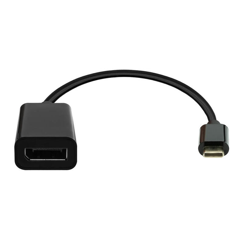 Usb-C To Displayport Adapter - 20cm Black - Warranty: 360m