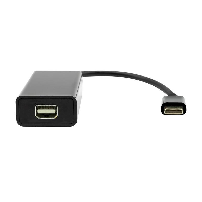 Usb-C To Mini Dp 20cm Black - Warranty: 360m