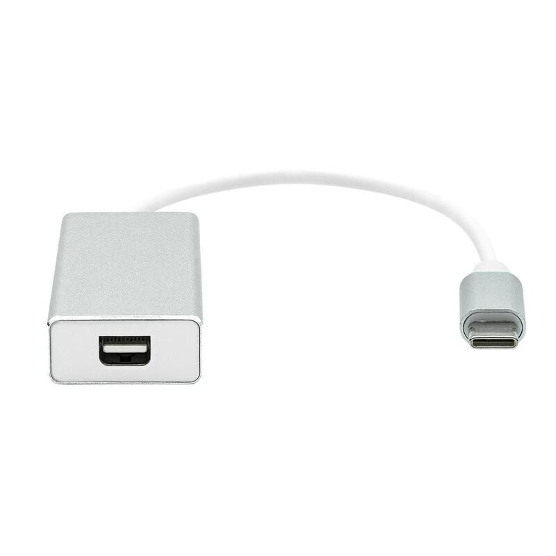 Usb-C To Mini Dp 20cm Silver - Warranty: 360m