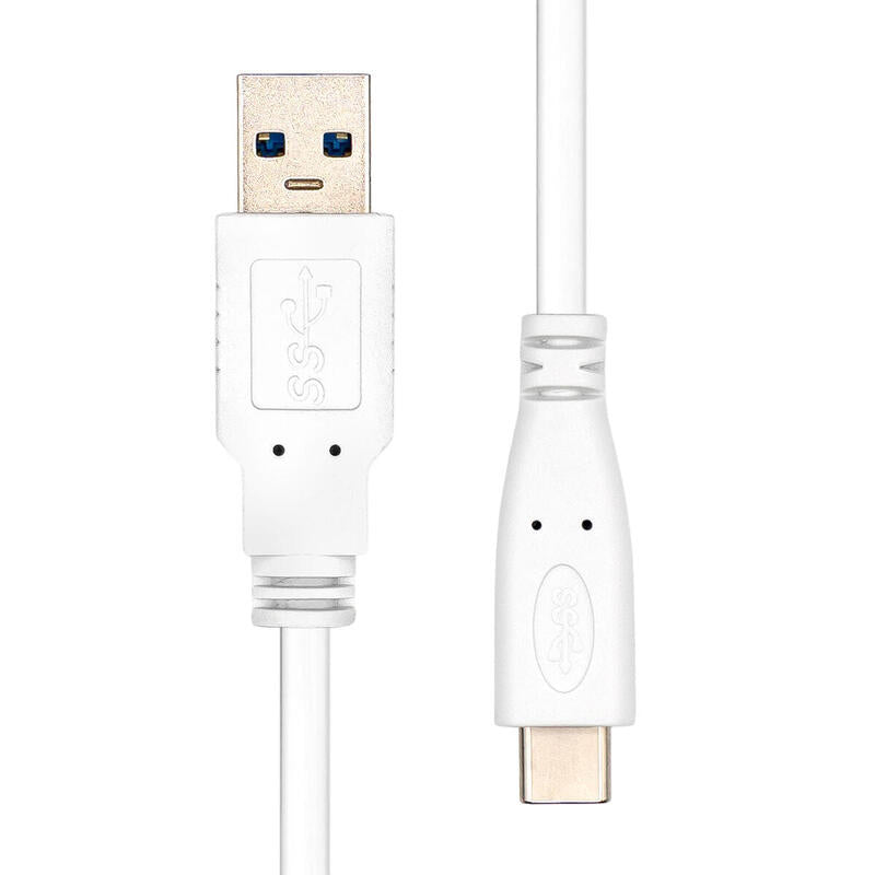 Usb-C To Usb A 3.0 Cable 2m - White - Warranty: 360m
