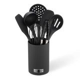 Utensilios De Cocina 8 Elementos Mr-1542-Negro Maestro
