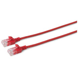 U/Utp Cat6 0.5m Red Slim,  Unshielded Network Cable,