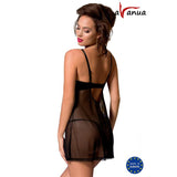 Valentin Chemise Negro/Rojo Talla (Interno):S/M