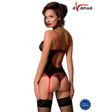 Valentin  Corsé Negro Talla (Interno):S/M