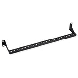 Value 19" Rack Montierbare Kabelfhrungsschiene (Horizontal), Einstellbare Profundidad, 1he, Negro