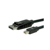 Value Dp - Mini Dp M/M 1 M Displayport Mini Displayport Negro