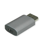 Value Usb Tipo C - Displayport, Bidirektionaler Adapter, H M, 8k60hz