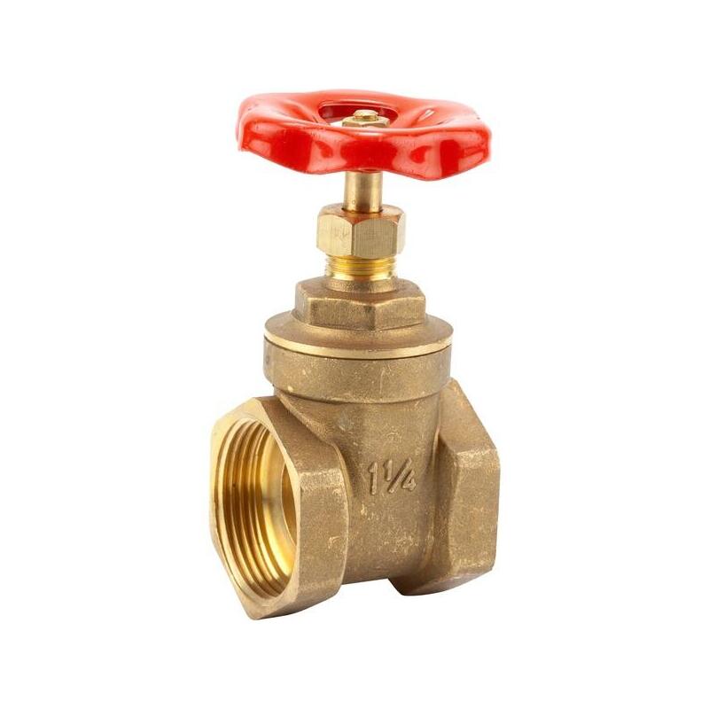 Válvula De Compuerta Con Manguito De Latón Gardena It 42mm (G 1.1/4"), Grifo De Agua