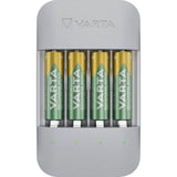 Varta Cargador Eco Charger Pro Recycled + 4 Pilas Aa 56816 2100mah
