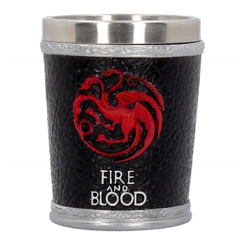 Vaso Chupito Fire & Blood Targaryen - Juego De Tronos