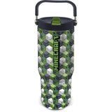 Vaso Cool Térmico Acero Inoxidable Con Asa 860 Ml Minecraft Iconicmono