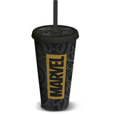 Vaso De Caña En Relieve Pp 790 Ml Marvel Golden Treasure