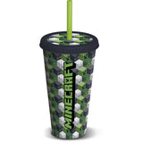 Vaso De Caña En Relieve Pp 790 Ml Minecraft Iconicmono