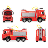 Vehículo Camión De Bomberos En Odkrytym Caja 65 Cm