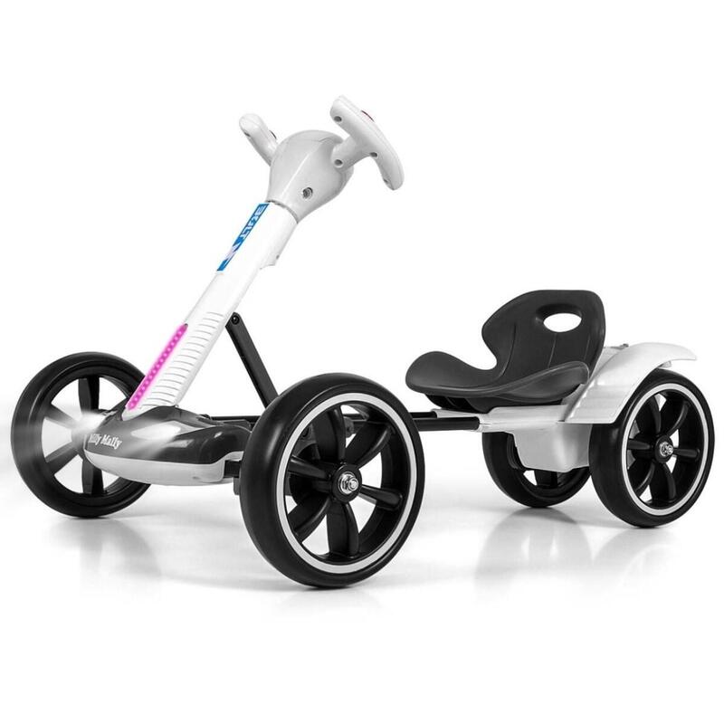 Vehículo Gokart Para Batería Bolt Blanco