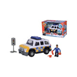 Vehículo Simba Bombero Sam Coche De Policía 4x4 Con Figura 109251096