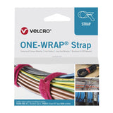 Velcro® One-Wrap® Strap Klett-Cablebinder 20mm X 200mm 25 Piezas Rojo