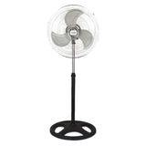 Ventilador 3 En 1 Tramontana 60w, Ø50cm, Plata Negro, 50 X 49 X 127 Cm