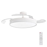Ventilador  3nod De Techo Concept Ray Luz Led Regulable Motor Dc 6 Velocidades