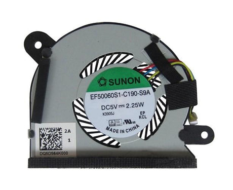 Ventilador Cpu Para Portátil Asus X200Ca X200A Ef50060S1-C192-S9A 4Pin Dq5D564G001
