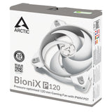 Ventilador Caja 12cm Arctic Bionix P120 Grey/White 120mm, Controlled Speed Pwm Pst
