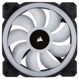 Ventilador Caja Corsair Ll120 Rgb 120mm Dual Light Loop Rgb Led Pwm Fan 3 Fan Pack Con Lighting Node Corsair Ll120 Rgb, Carcasa Del Ordenador, Ventilador, 12 Cm, 600 Rpm, 1500 Rpm, 24,8 Db